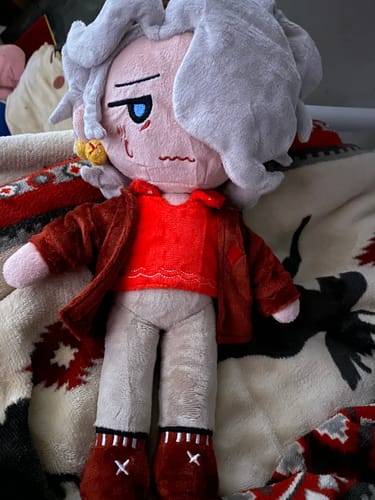 Customer photo review of Turn Drawings into Plushies