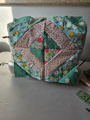 Customer photo review of Mrs Quilty Subscription Box