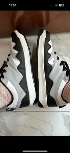 Customer photo review of SHARK Black light grey Men's casual sneaker