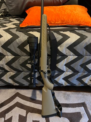 Customer photo review of Sniper MT4-12X50AOL Scope with Red, Green and Blue Illuminated Reticle