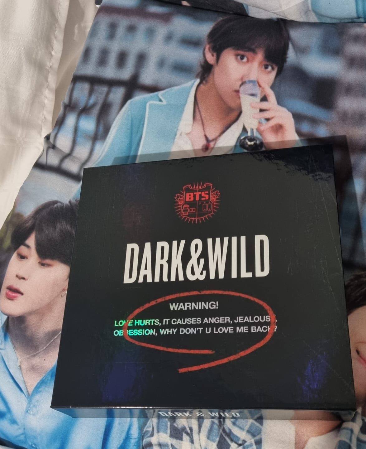 Customer photo review of BTS - 1ST FULL ALBUM DARK & WILD