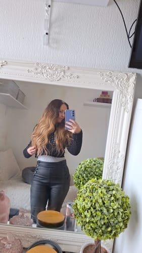 Customer photo review of The Loose Wave HD Fibre 24" Lace U Part Wig