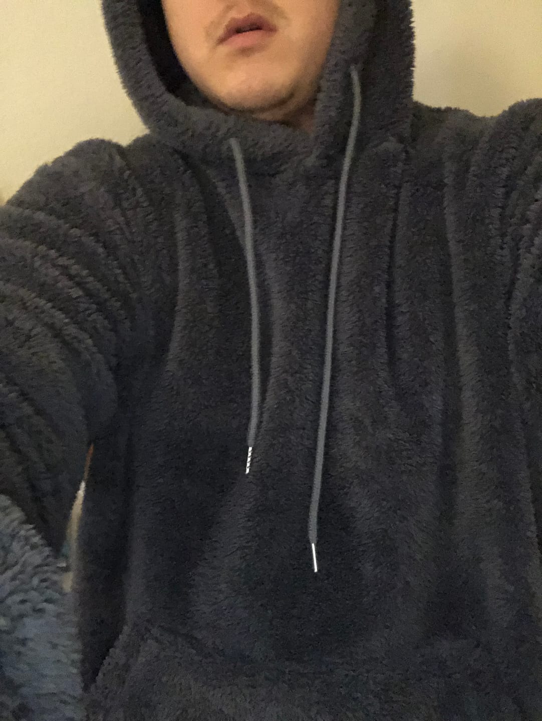 Customer photo review of Basic Teddy Hoodie