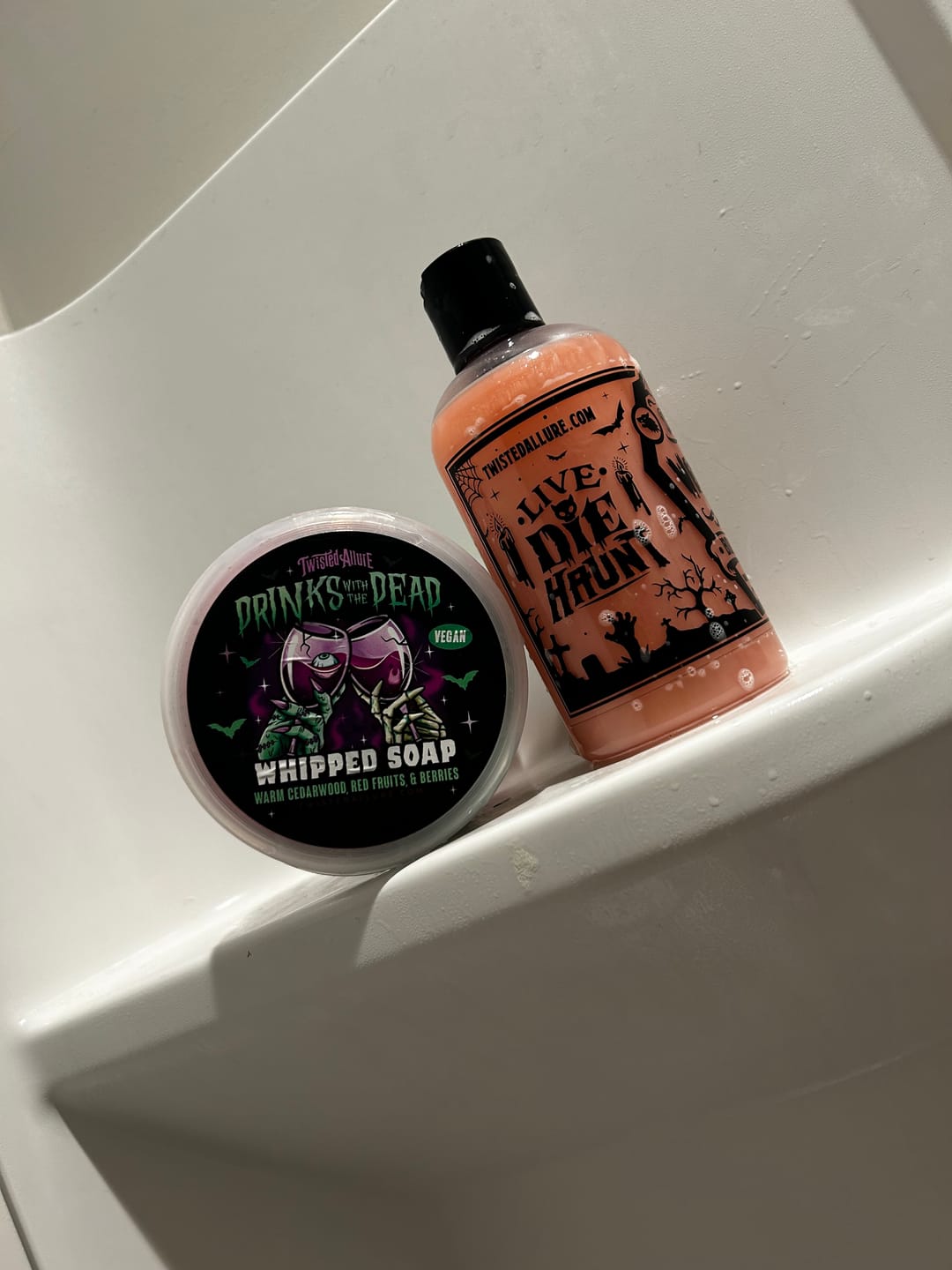 Customer photo review of Drinks with the Dead Whipped Soap