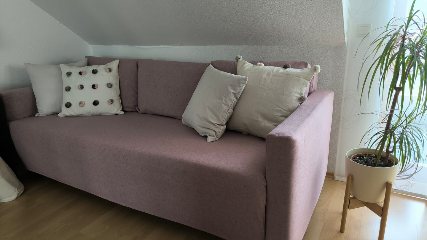 Customer photo review of FRIHETEN 3-Seat IKEA Sofa Bed Cover