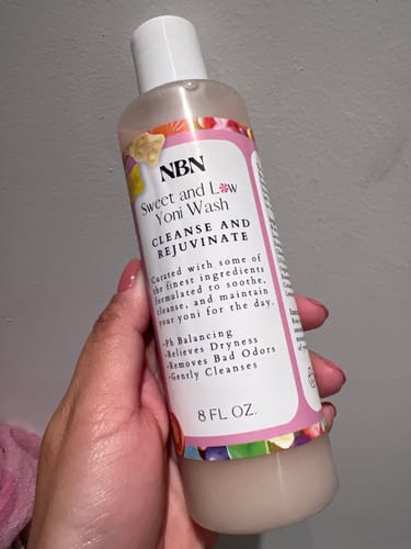 Customer photo review of Sweet and Low Yoni Wash( Extra Clean and Fresh)