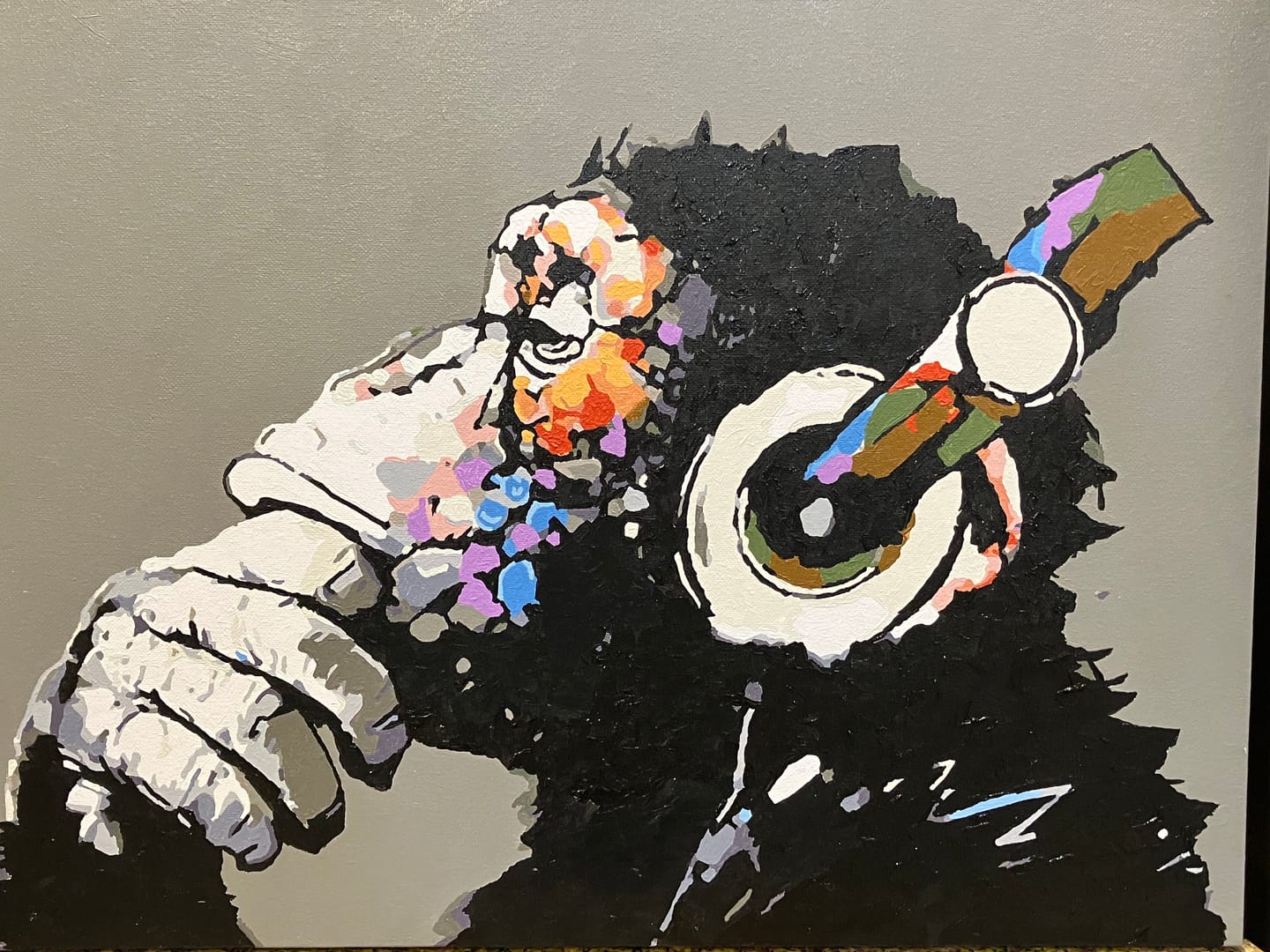 Customer photo review of Abstract Monkey