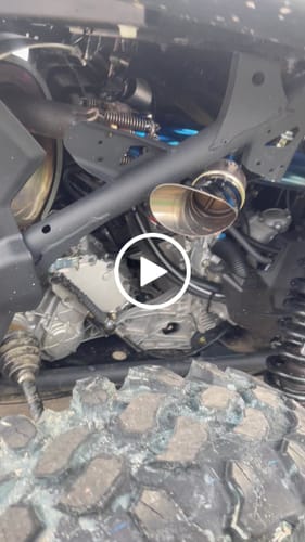 Customer video review of RPM SxS Can-Am X3 TITANIUM TI E-Valve 3" Electronic Dump Valve Exhaust / Mid pipe
