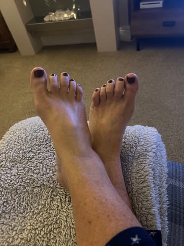 Customer photo review of CND™ Vinylux™ Mulberry Tart 15ml