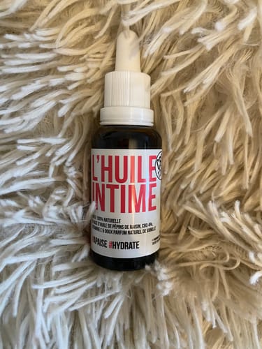 Customer photo review of Huile intime CBD - 1200MG