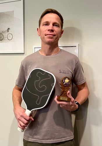 Customer photo review of The Filth 16mm Pickleball Paddle- Ambassador