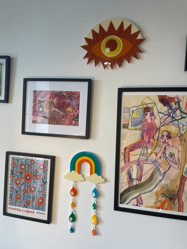 Customer photo review of Rainbow Wall Chain