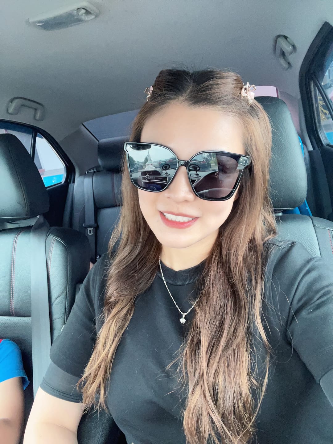 Customer photo review of Harley Square Framed Sunglasses