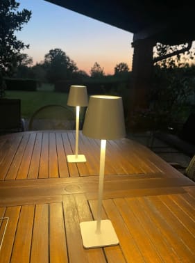 Customer photo review of Lumina LED-Tischlampe