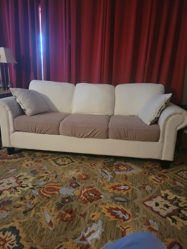 Customer photo review of Magic Sofa Cover - Classic