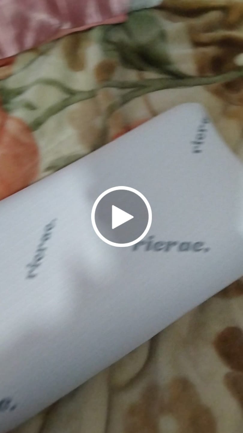 Customer video review of Contour Memory Foam Long Pillow suitable for Neck & Shoulder Pain