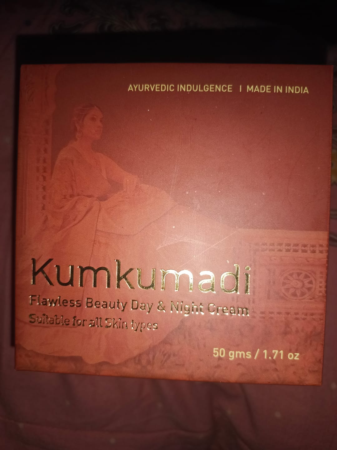 Customer photo review of Kumkumadi Flawless Beauty Day & Night Cream