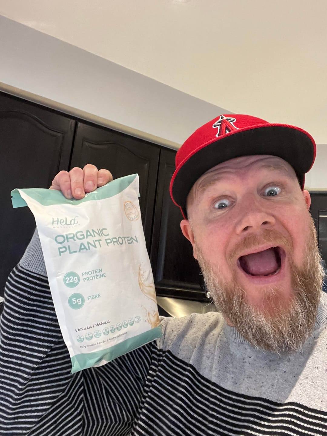 Customer photo review of Organic Plant Protein