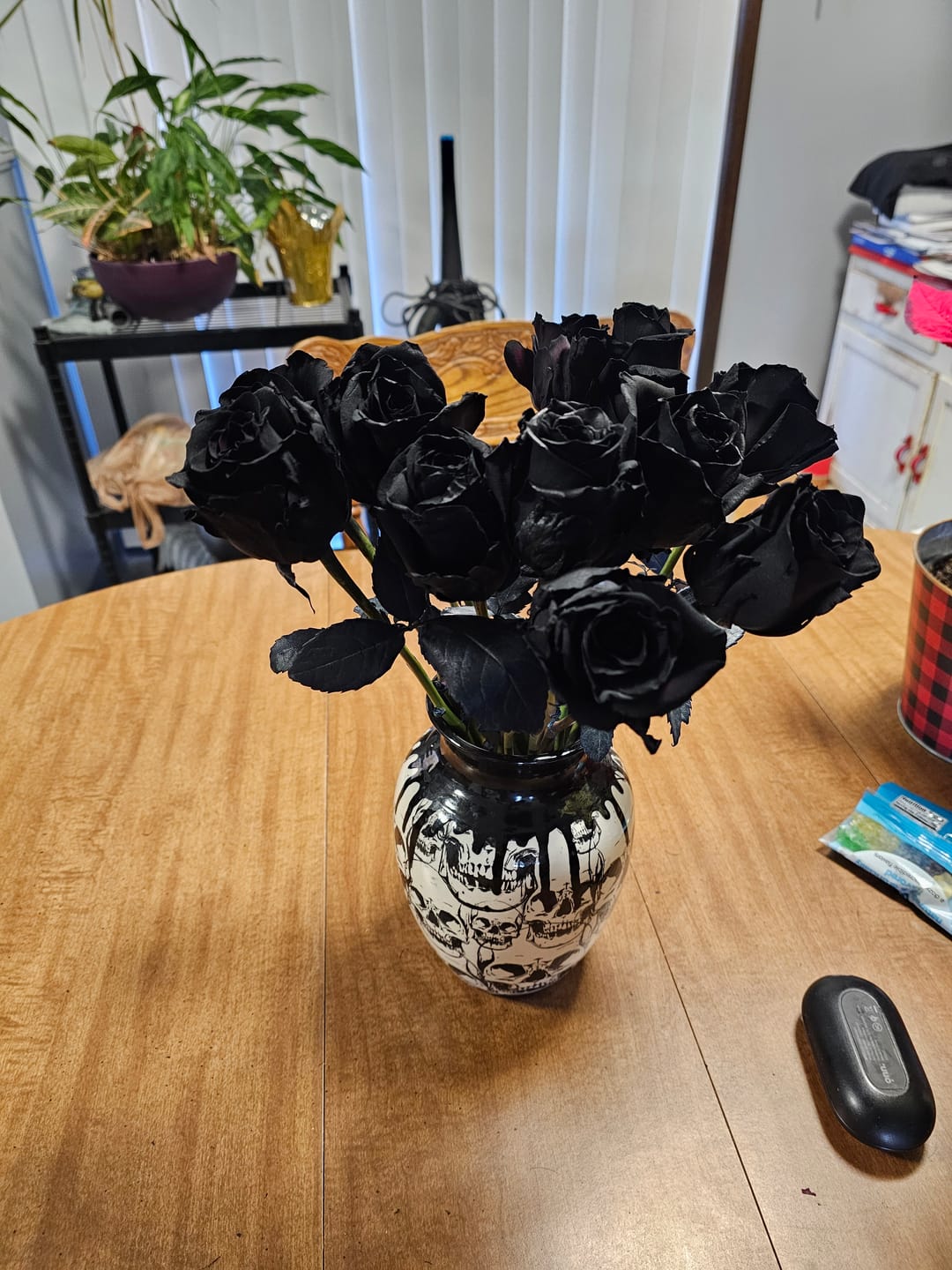 Customer photo review of Black Roses