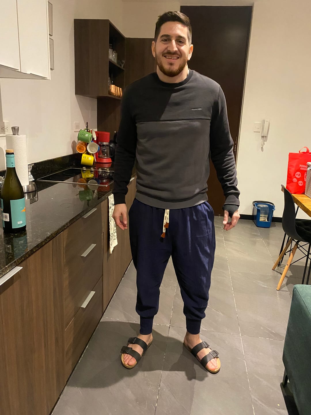 Customer photo review of Gelyu Harem Pants