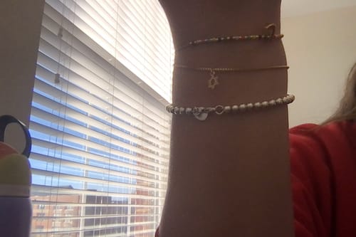 Customer photo review of Star of David Bracelet