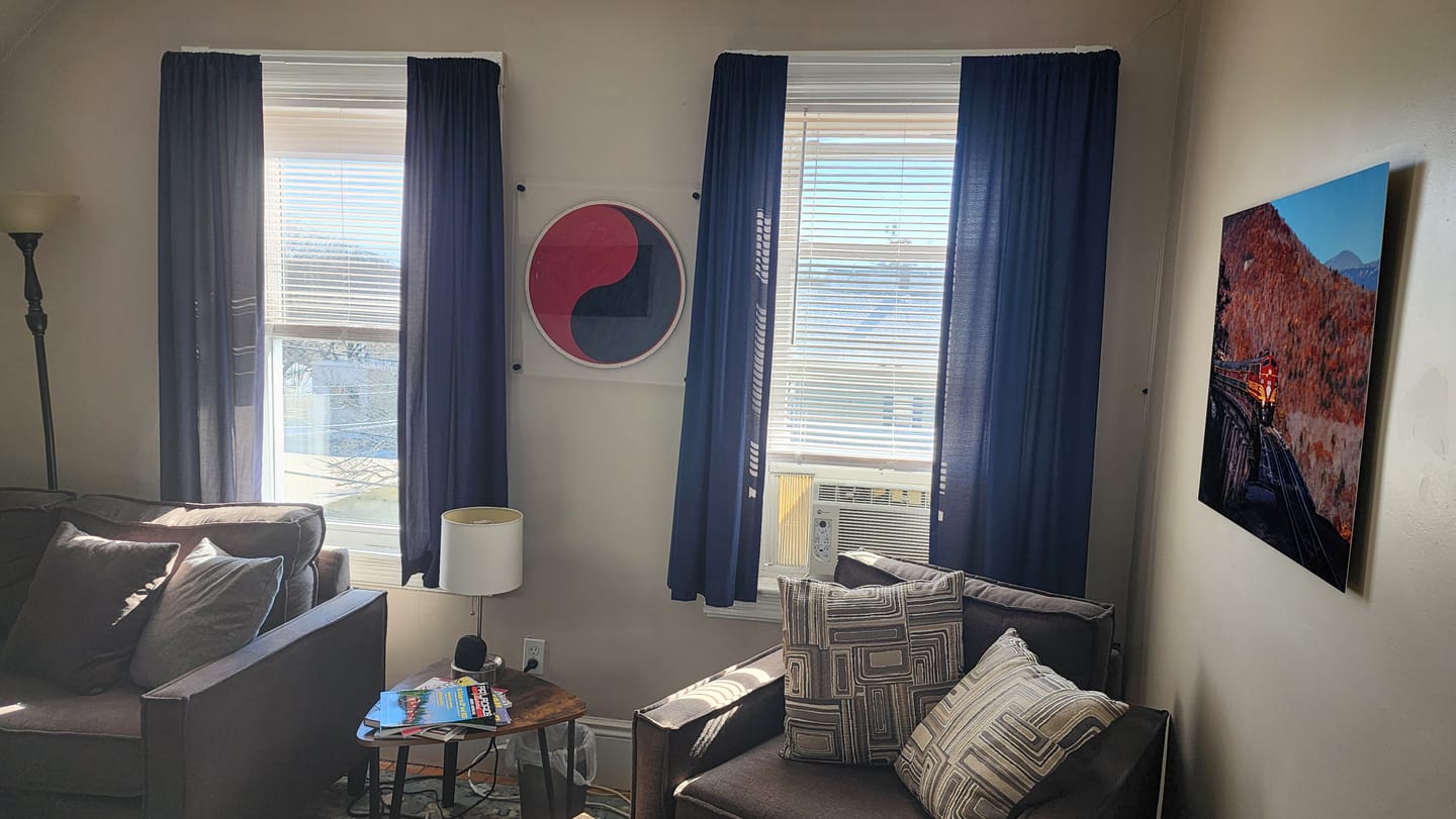 Customer photo review of Acrylic Floating Frame