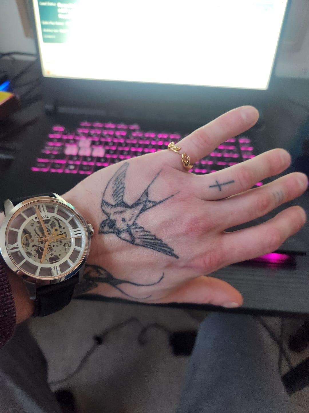 Customer photo review of Touch of God Ring