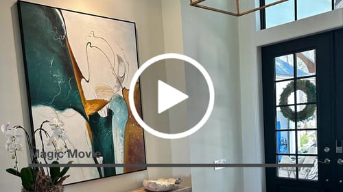 Customer video review of Modern Abstract Painting #ABAV58
