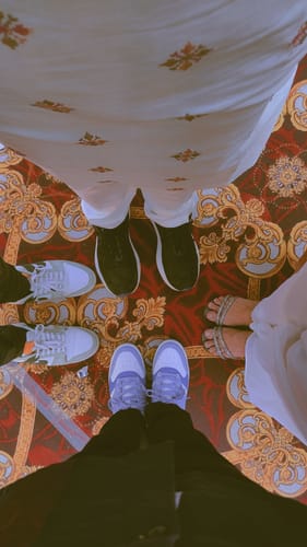 Customer photo review of LOUIS Sea Blue Men's casual sneaker