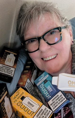 Customer photo review of VIHO Turbo 10,000 Puffs