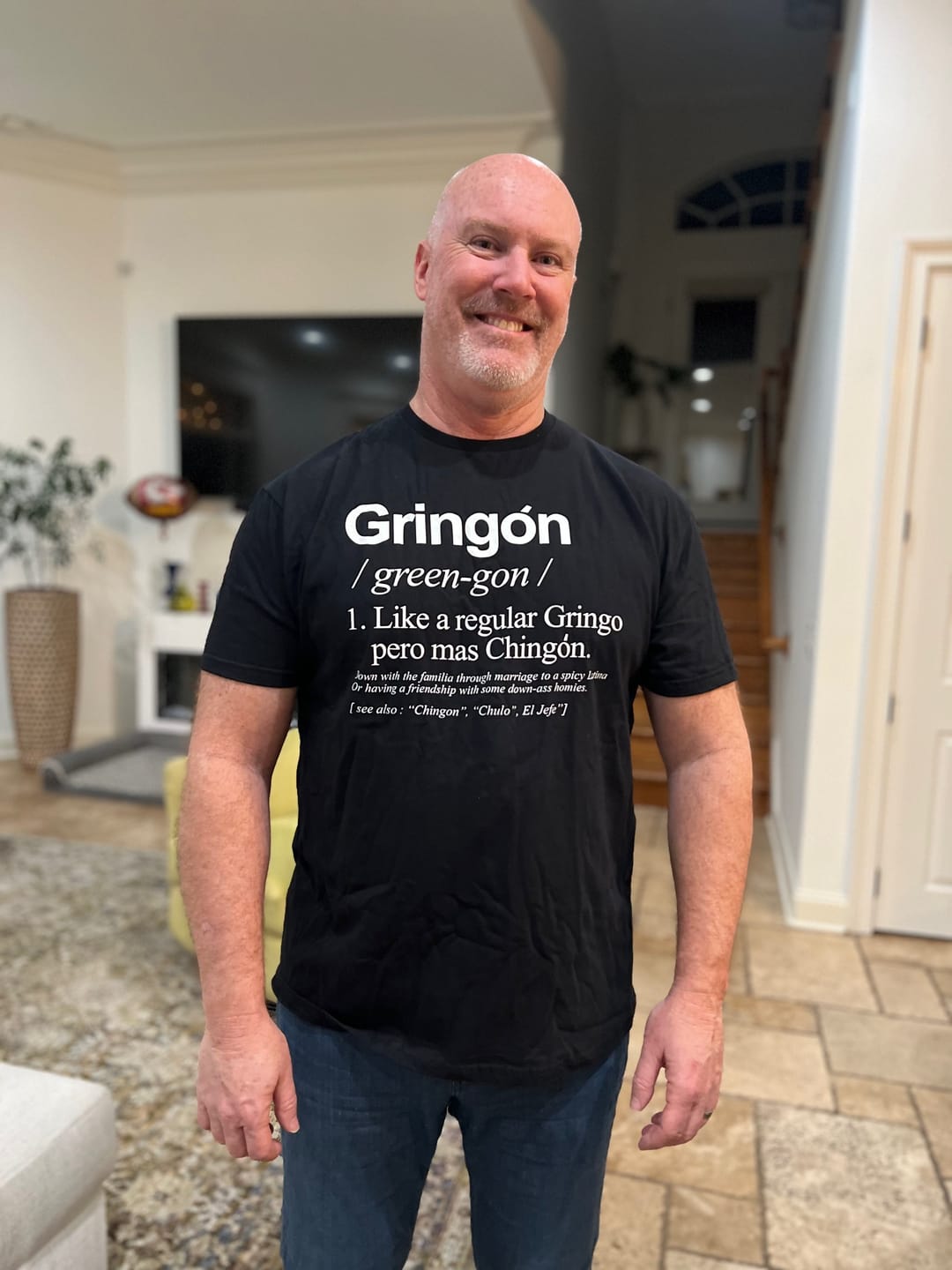 Customer photo review of El Gringon OG Old School T-Shirt