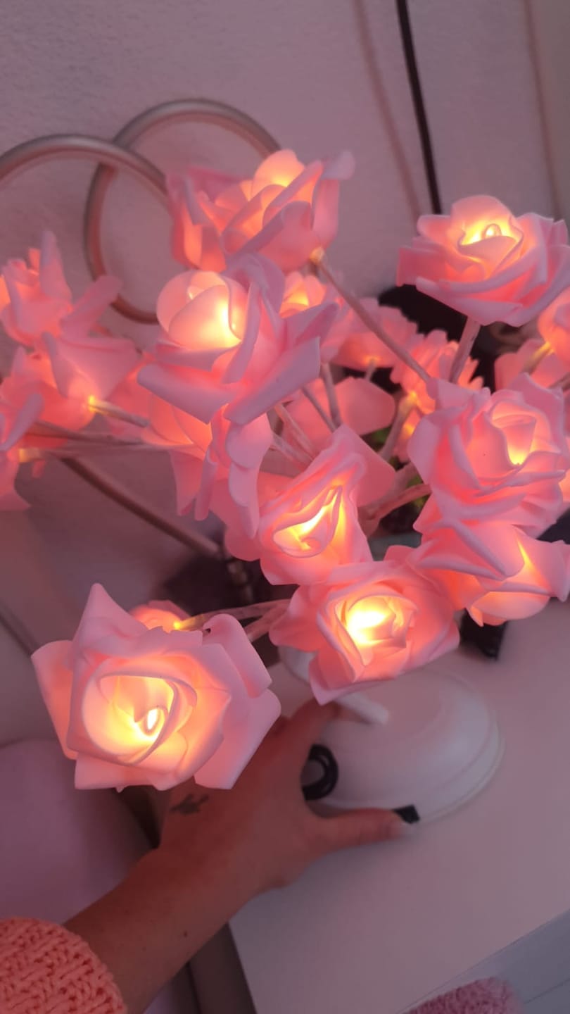 Customer photo review of Bäumlein® - mit 32 LED Rosen