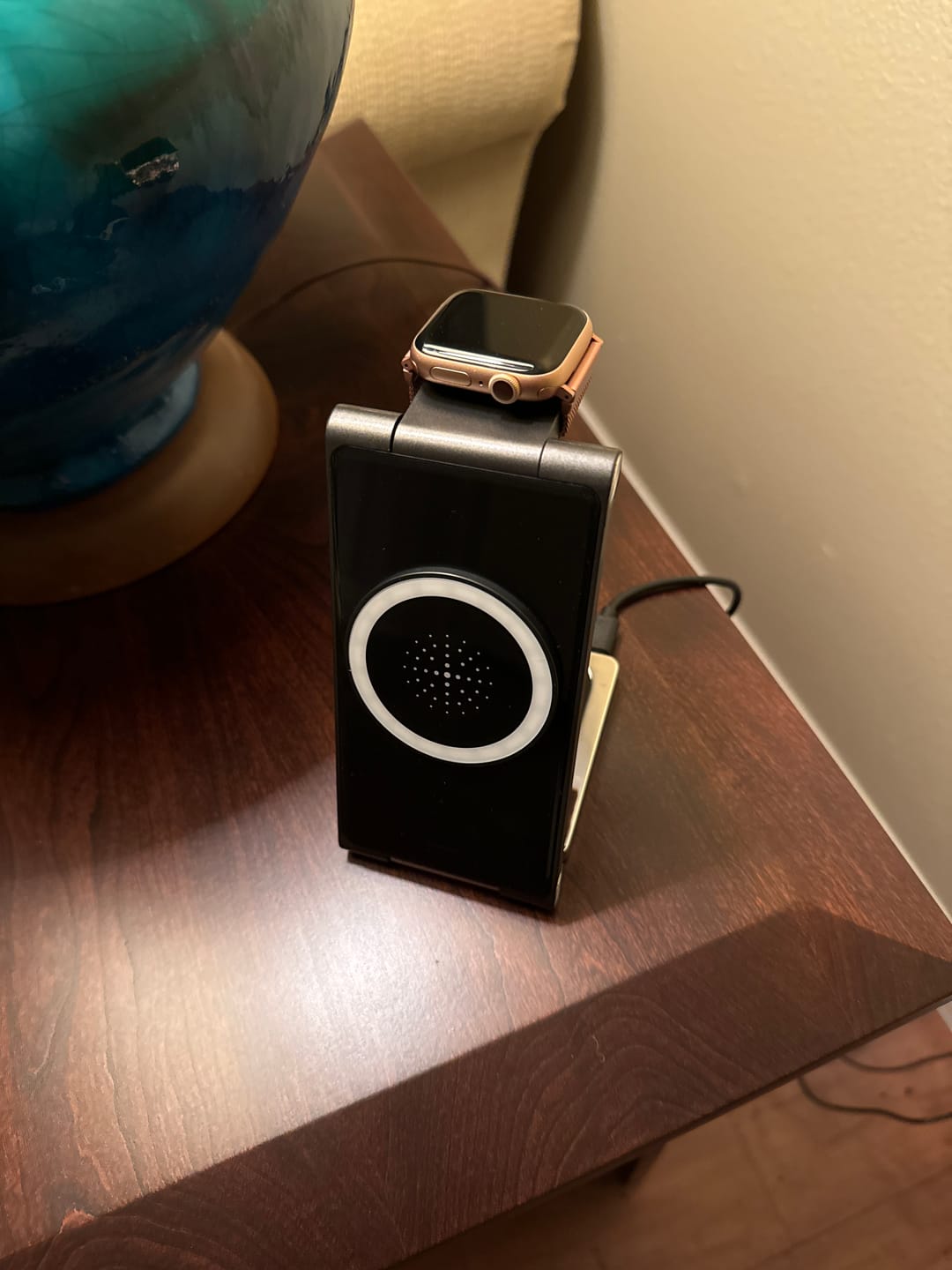 Customer photo review of PASSPORT - WIRELESS CHARGING STATION