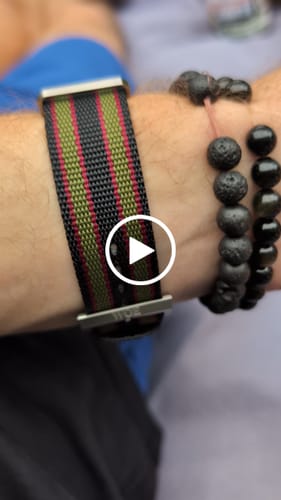 Customer video review of 007 Bond Nylon Strap- Five Eye