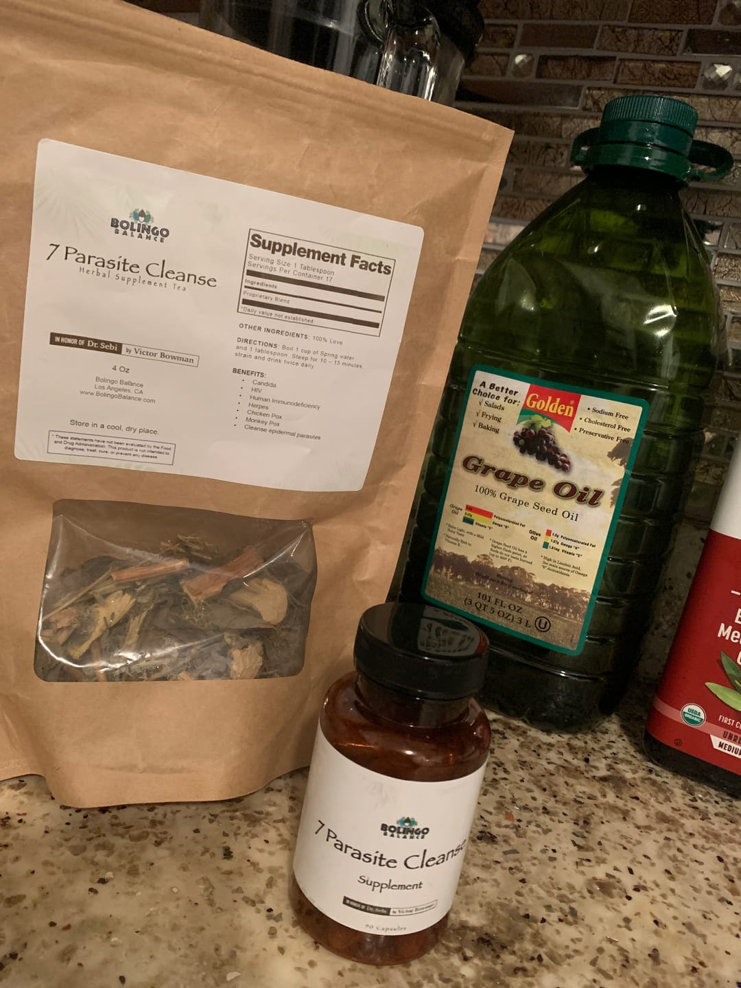 Customer photo review of 7 PARASITE CLEANSE