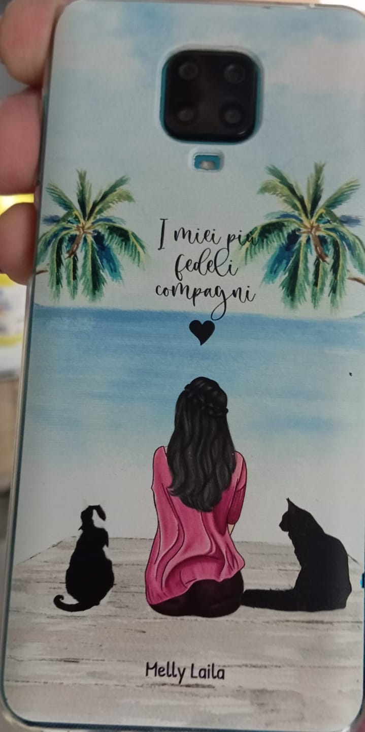 Customer photo review of Insieme al mio animale domestico – Custodia per il telefono personalizzata