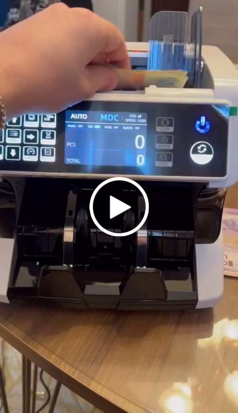 Customer video review of Jubula MV-500 Banknote Value Counter