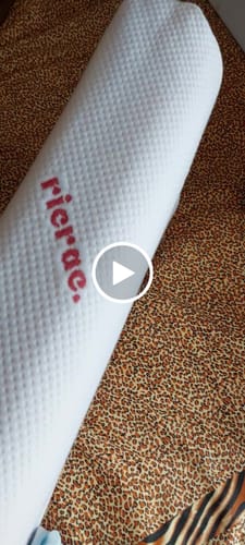 Customer video review of Wavy Memory Foam Pillow