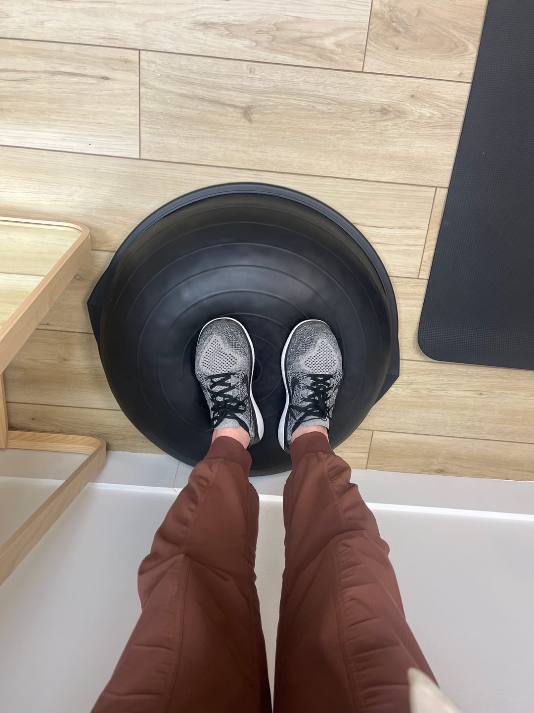 Customer photo review of BOSU® Black Home Balance Trainer