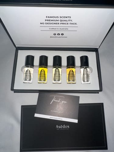 Customer photo review of Asēdos Perfume Oil Set - Her Collection