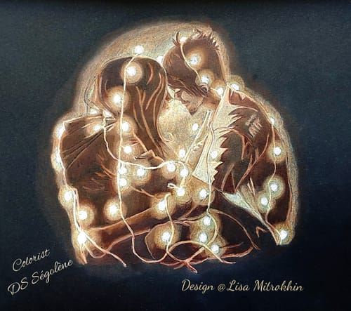 Customer photo review of 120 Pièces Crayons De Couleur Dans Un Étui À Étain D'affichage