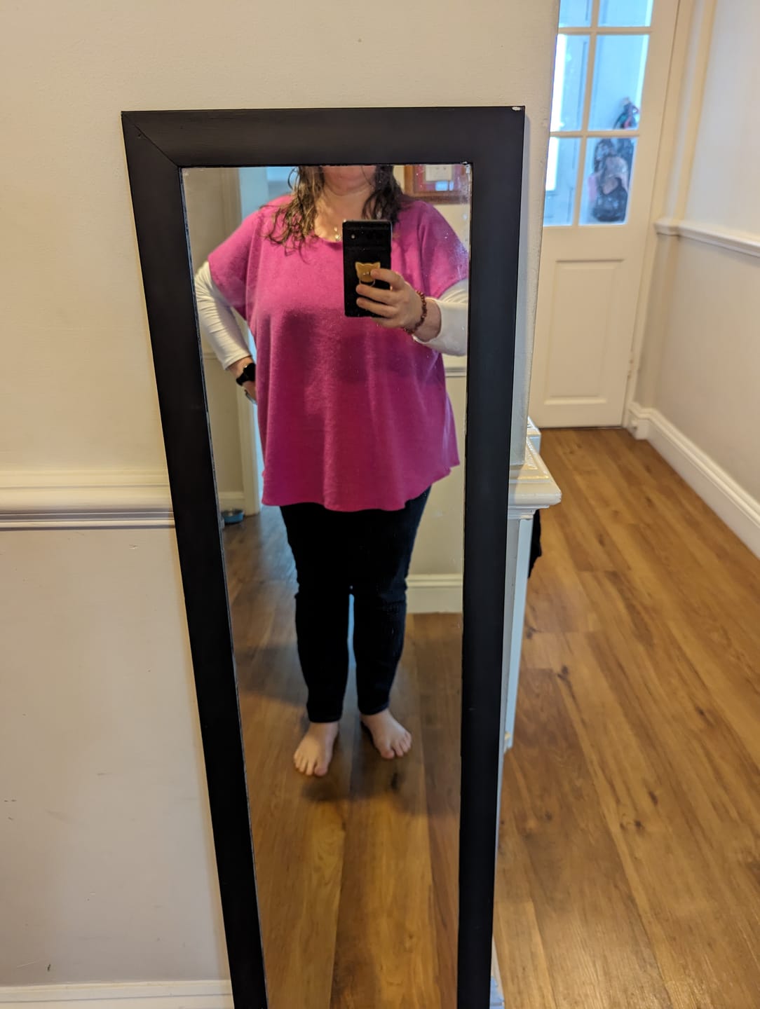 Customer photo review of Cardigan Knit Fabric