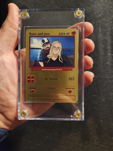 Customer photo review of Limited Edition V-Day Card