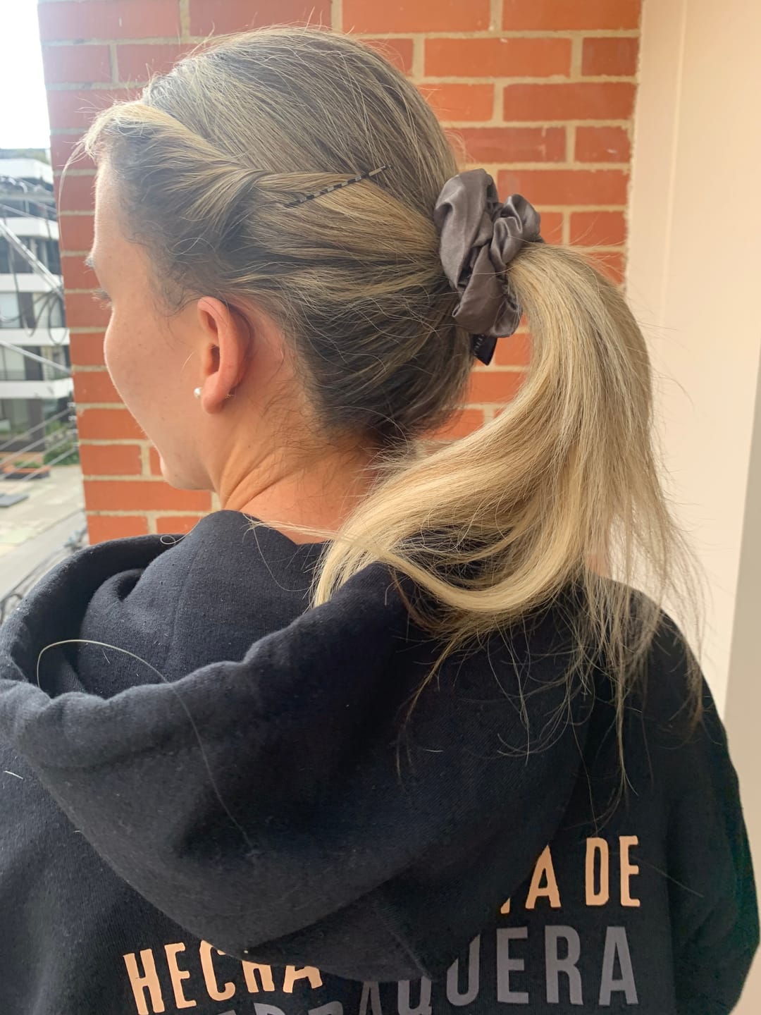 Customer photo review of Scrunchies petit - Satin