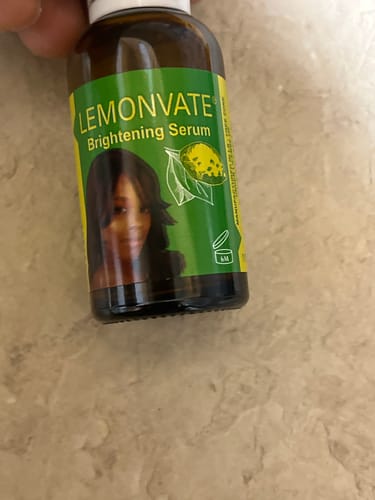 Customer photo review of Lemonvate Brightening Serum 30 ml