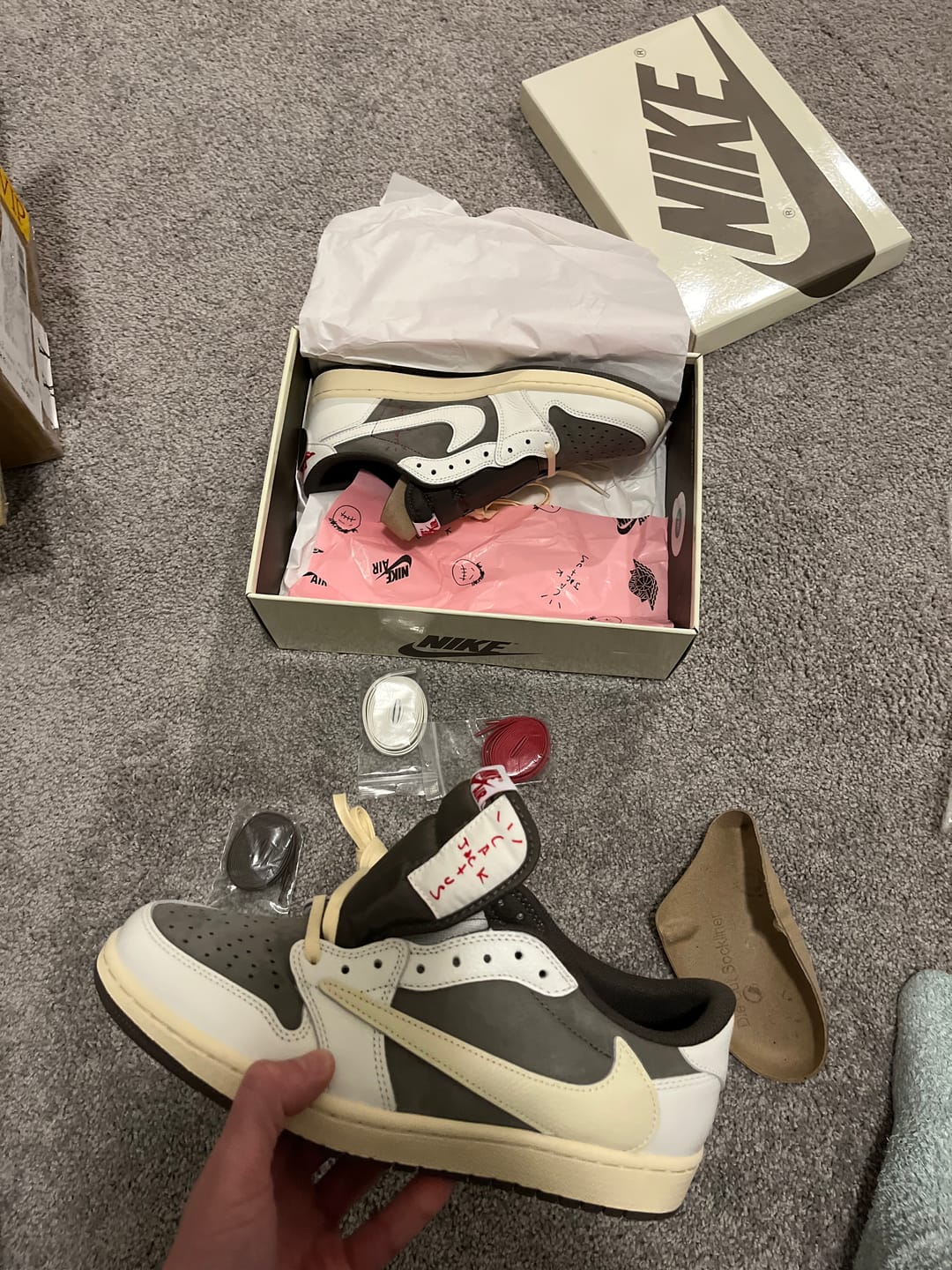 Blake R. review of Travis Scott x AJ1 Low OG 'Reverse Mocha'