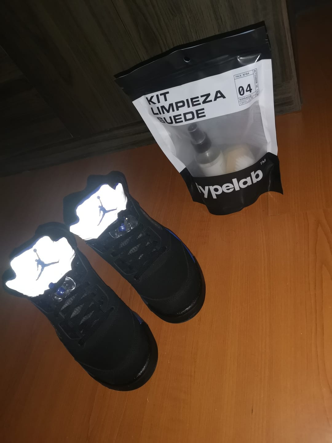 Customer photo review of Kit de limpieza suede