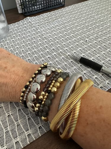 Customer photo review of Sophie Trio Bracelet