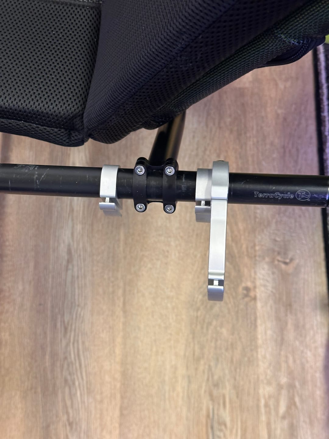Customer photo review of T-Cycle Custom Arkel Bag Mount
