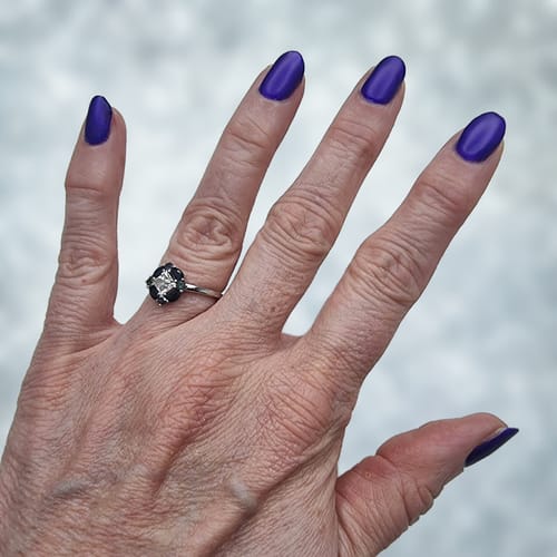 Customer photo review of Matte Top Coat